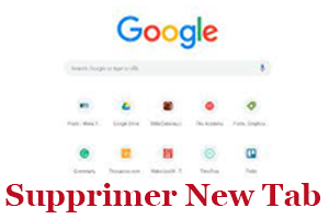Comment supprimer New Tab ?