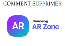 Comment supprimer l'application AR Zone ?